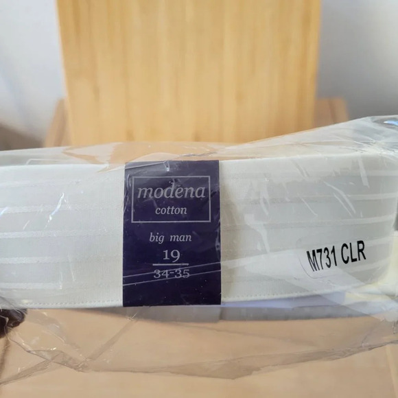 MODENA Cotton Big Man’s Shirt (Size: 34 – 35) - Picture 8 of 11